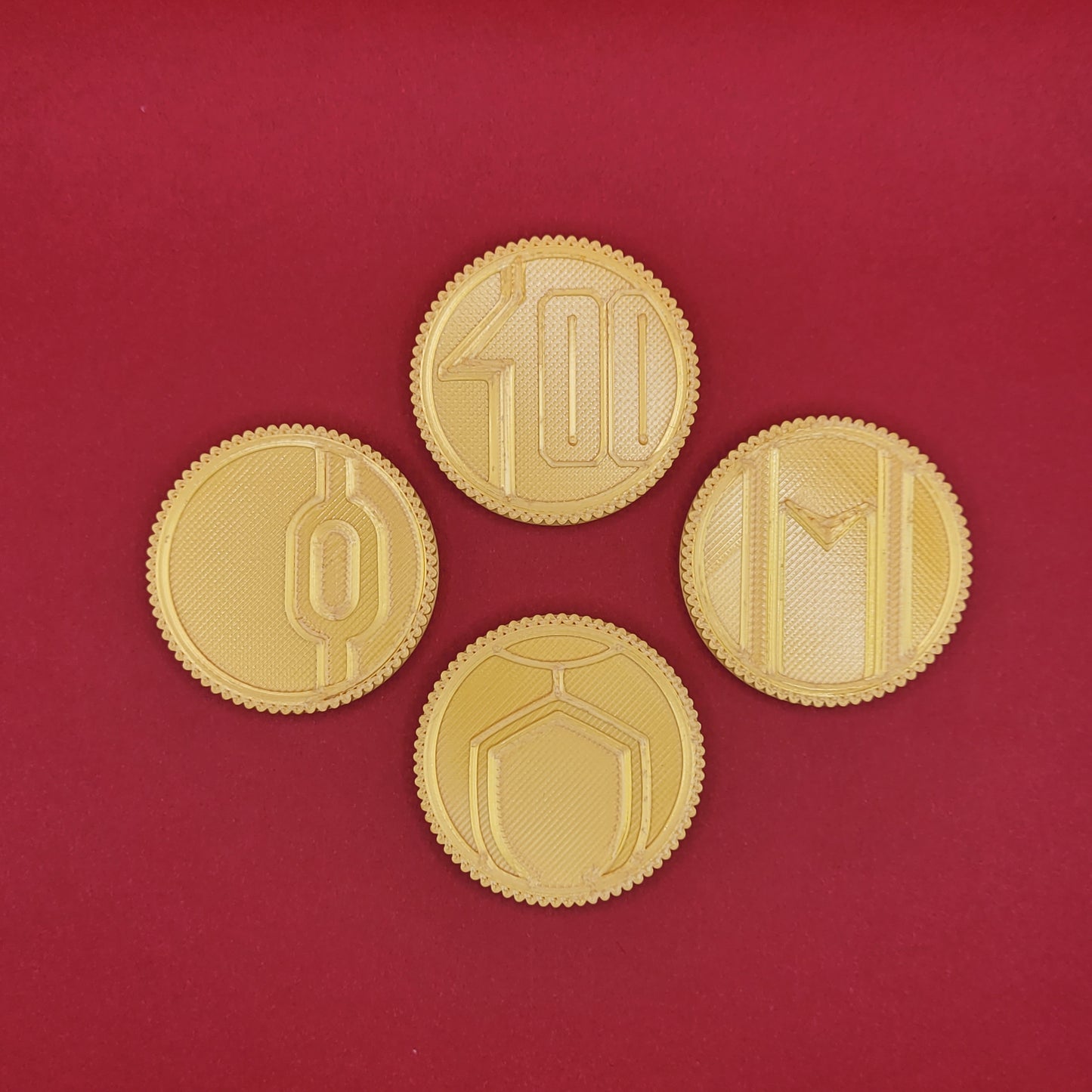 Set #16: S.P.D. | 3D Printed Power Coins