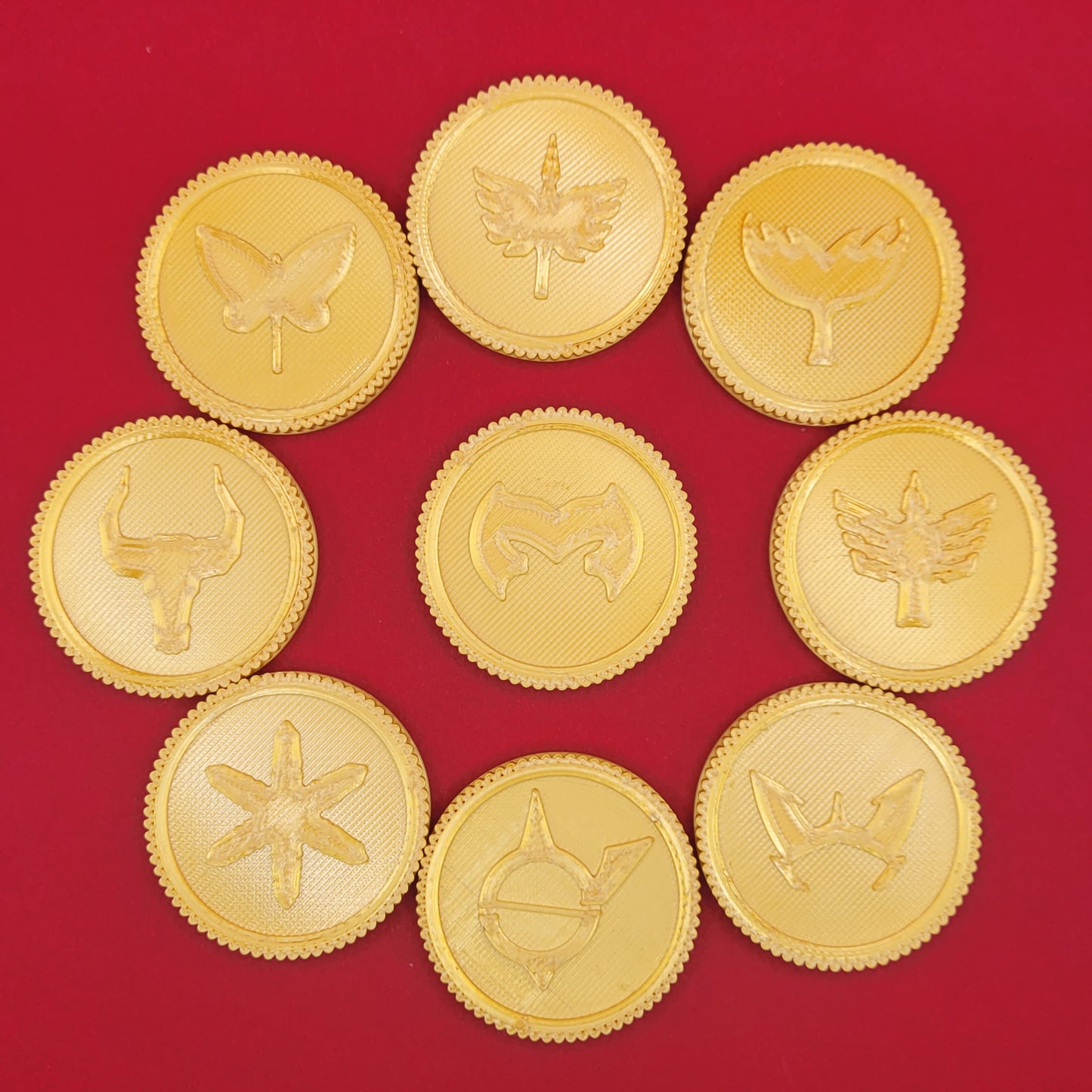Set #17: Mystic Force | 3D Printed Power Coins