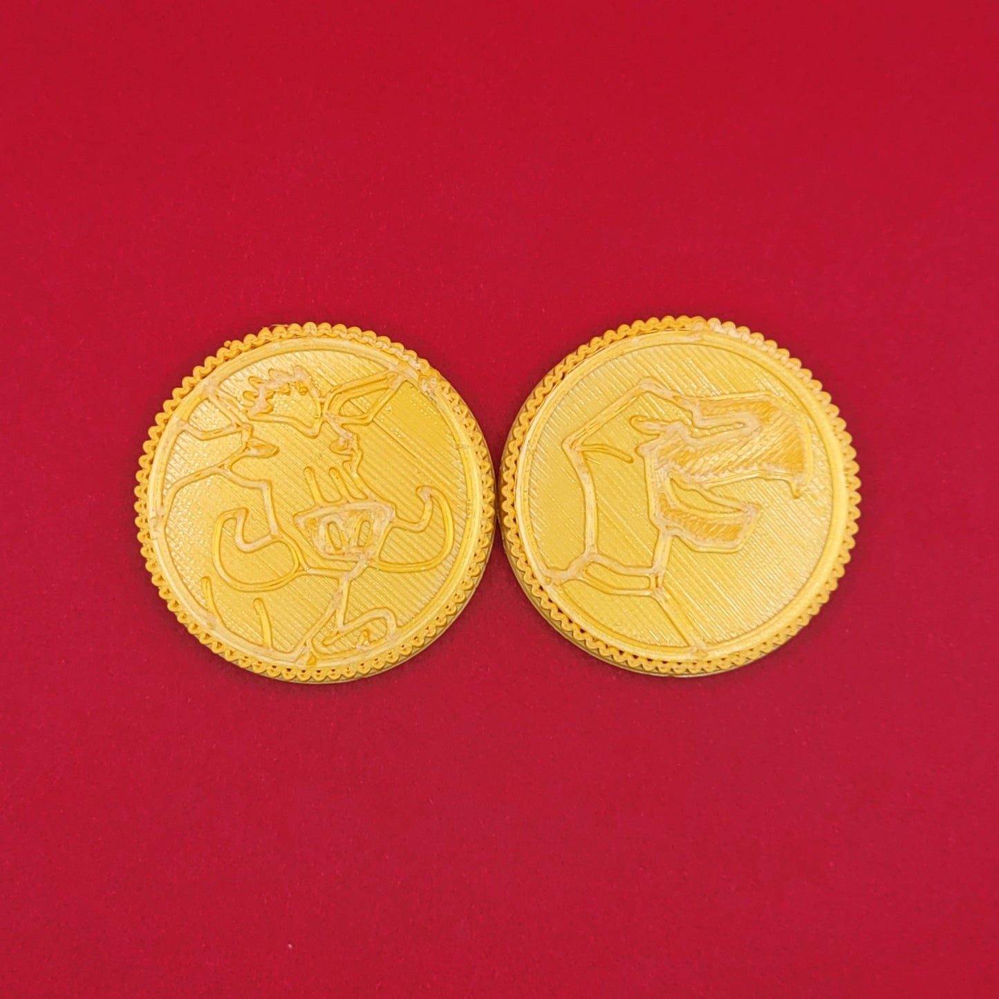 Set #35: Bulk & Skull | 3D Printed Power Coins