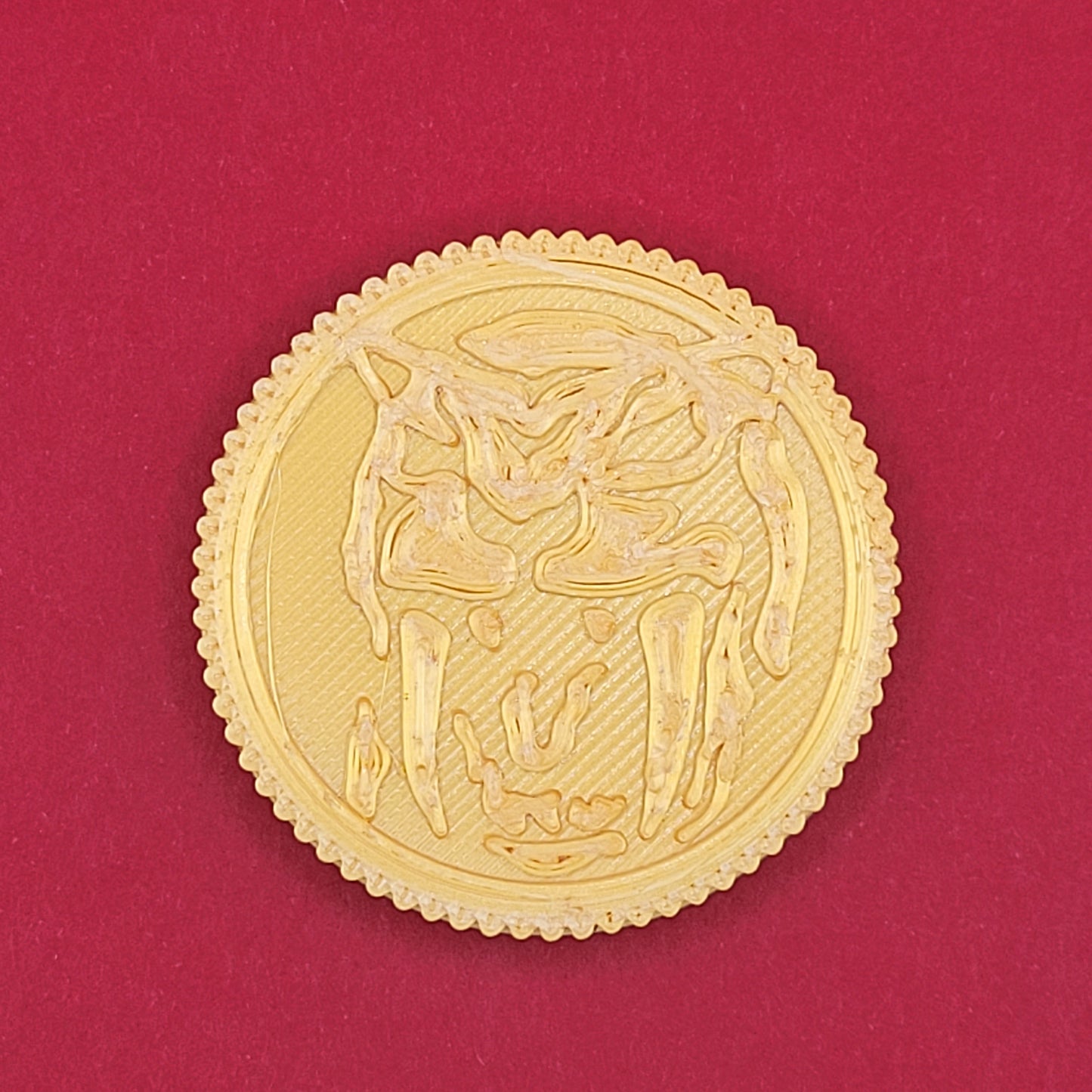 Set #01: Mighty Morphin' Power Rangers | 3D Printed Power Coins