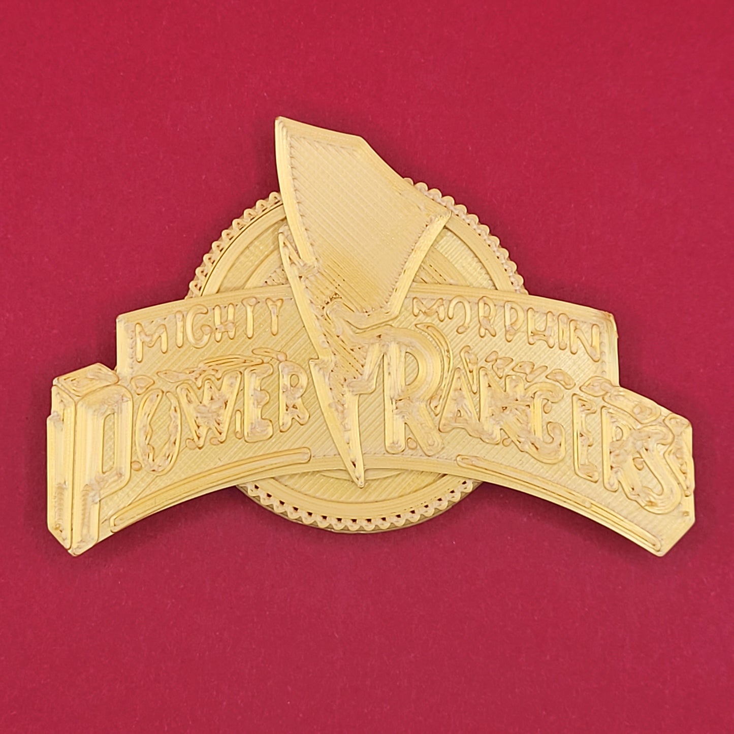 Set #01: Mighty Morphin' Power Rangers | 3D Printed Power Coins