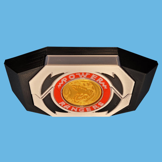 Morpher Buckle | 3D Printed MMPR Cosplay Buckle