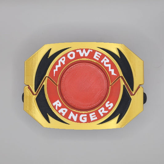 Gold Power Morpher | 3D Printed MMPR Morpher