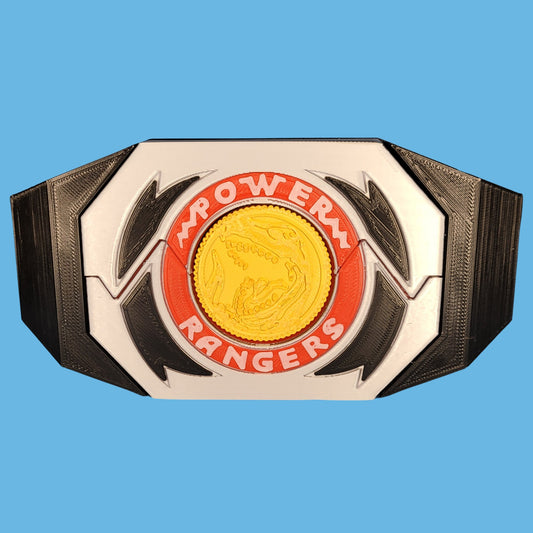 Morpher Buckle | 3D Printed MMPR Cosplay Buckle