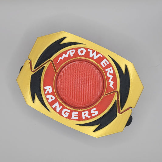 Gold Power Morpher | 3D Printed MMPR Morpher