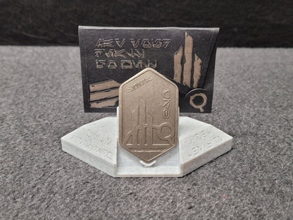 Credit Stand | 3D Printed Galaxy's Edge Display
