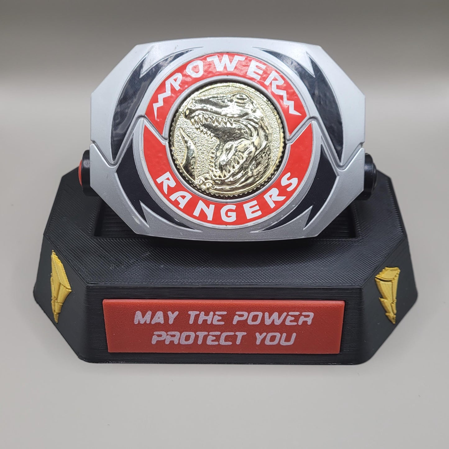 Power Morpher Stand | 3D Print | Mighty Morphin' Power Rangers | Display Stand | Multicolor | Different Options Available