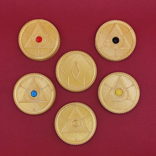 Set #29: Omega Rangers | 3D Printed Power Coins