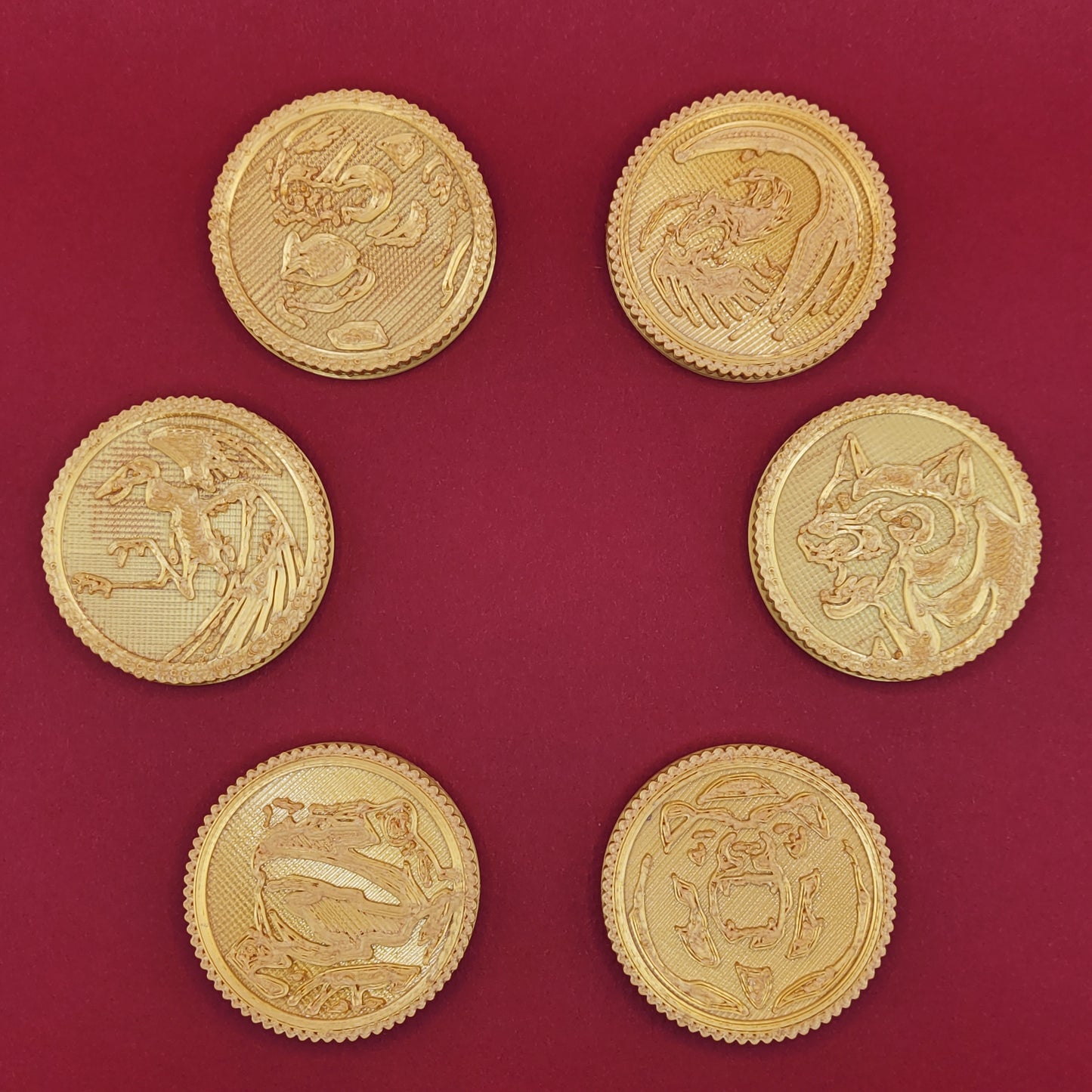 Set #04: Ninjetti | 3D Printed Power Coins