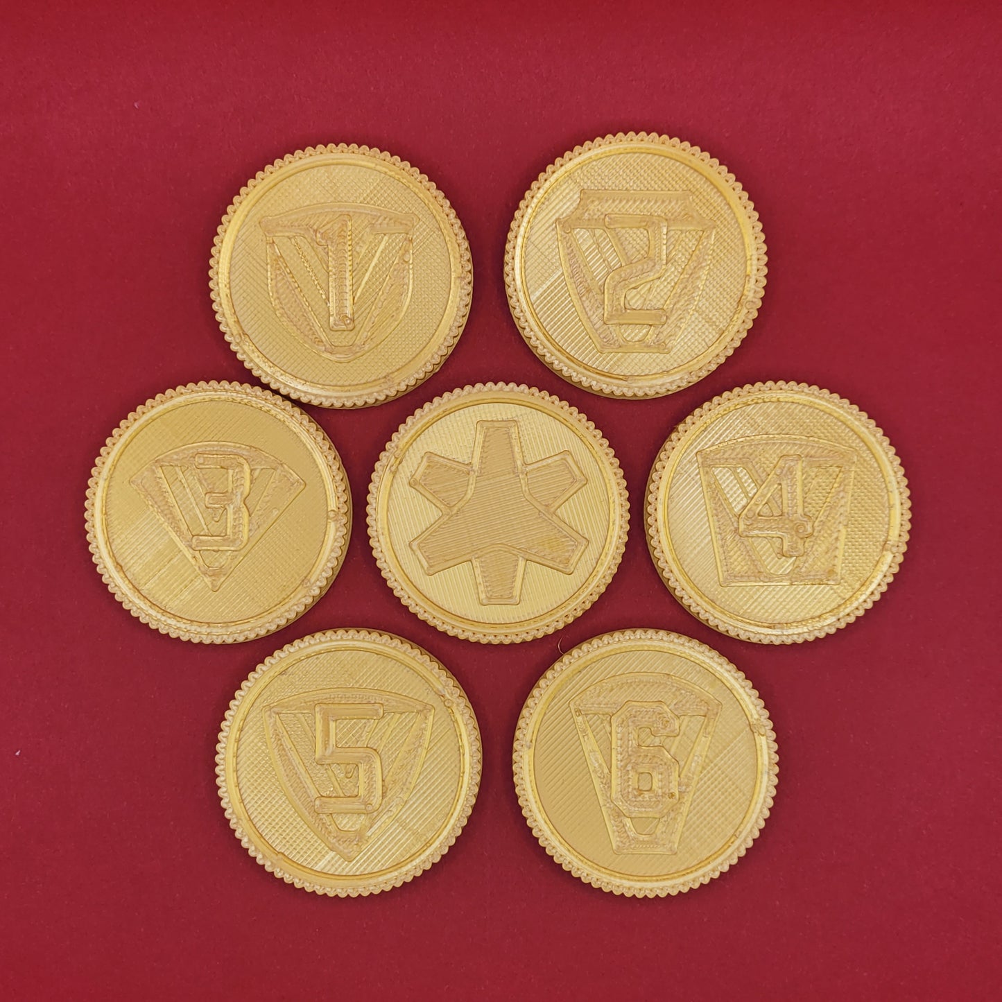 Set #11: Lightspeed Rescue | 3D Printed Power Coins