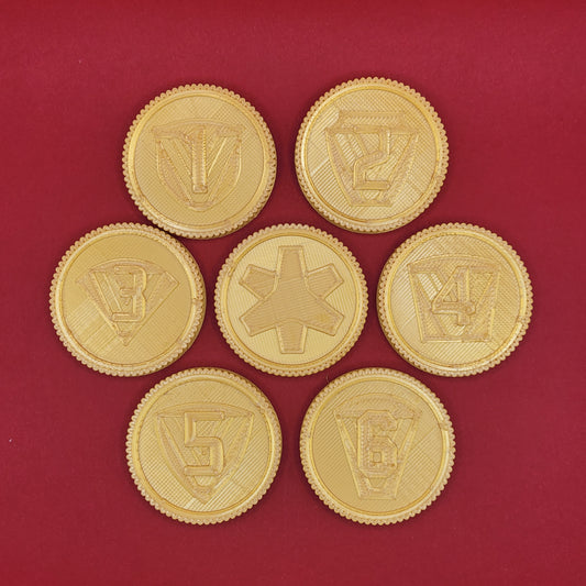 Set #11: Lightspeed Rescue | 3D Printed Power Coins