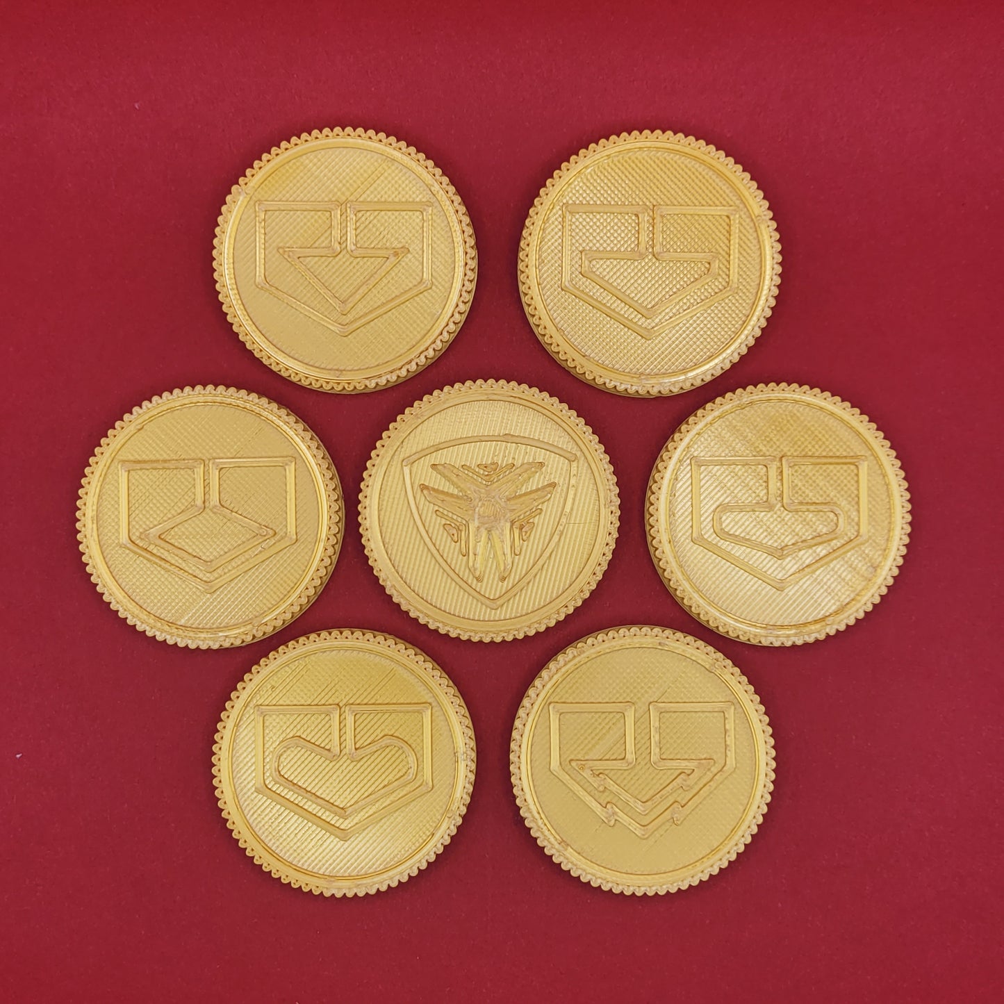 Set #12: Time Force | 3D Printed Power Coins