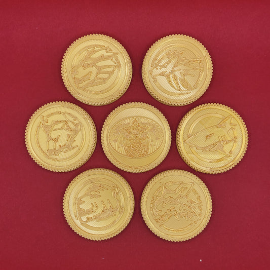 Set #13: Wild Force | 3D Printed Power Coins