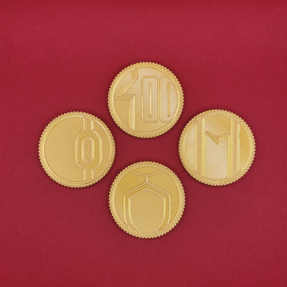 Set #16: S.P.D. | 3D Printed Power Coins