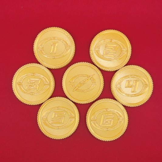 Set #18: Operation Overdrive | 3D Printed Power Coins