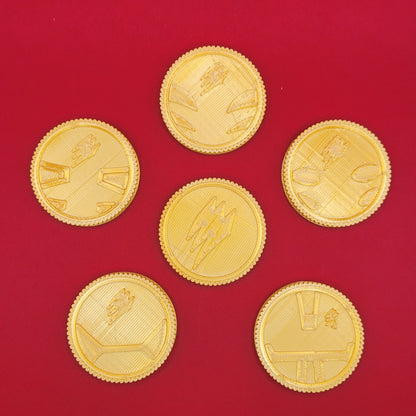 Set #19: Jungle Fury | 3D Printed Power Coins