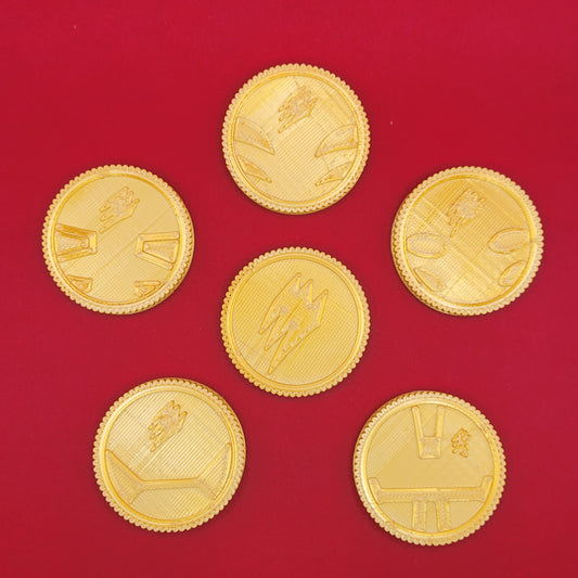 Set #19: Jungle Fury | 3D Printed Power Coins