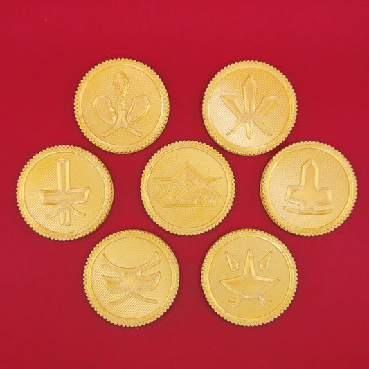 Set #21: Samurai | 3D Printed Power Coins