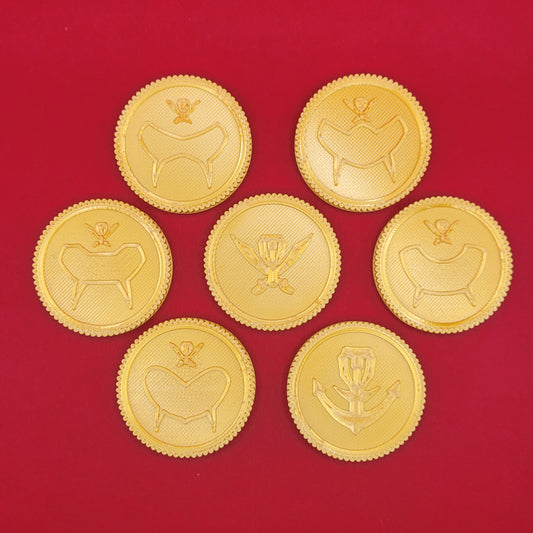 Set #23: Super Megaforce | 3D Printed Power Coins