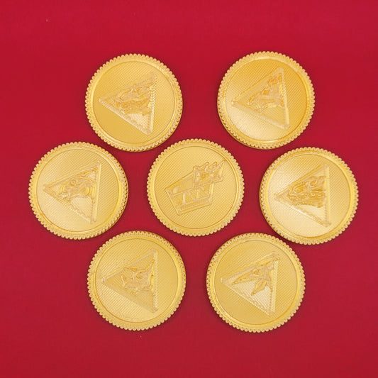 Set #24A: Dino Charge | 3D Printed Power Coins