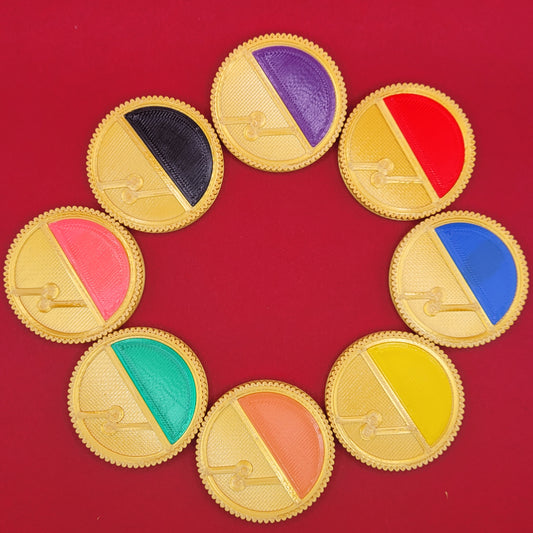 Set #30: Solar Rangers | 3D Printed Power Coins