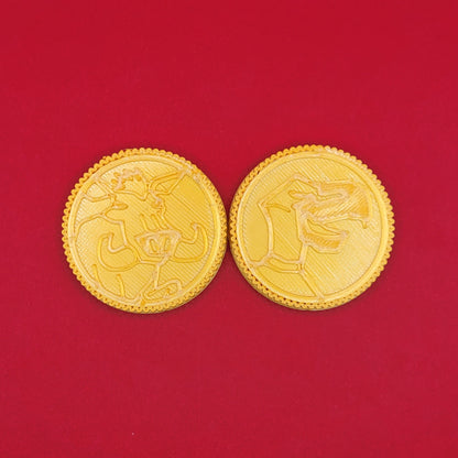 Set #35: Bulk & Skull | 3D Printed Power Coins