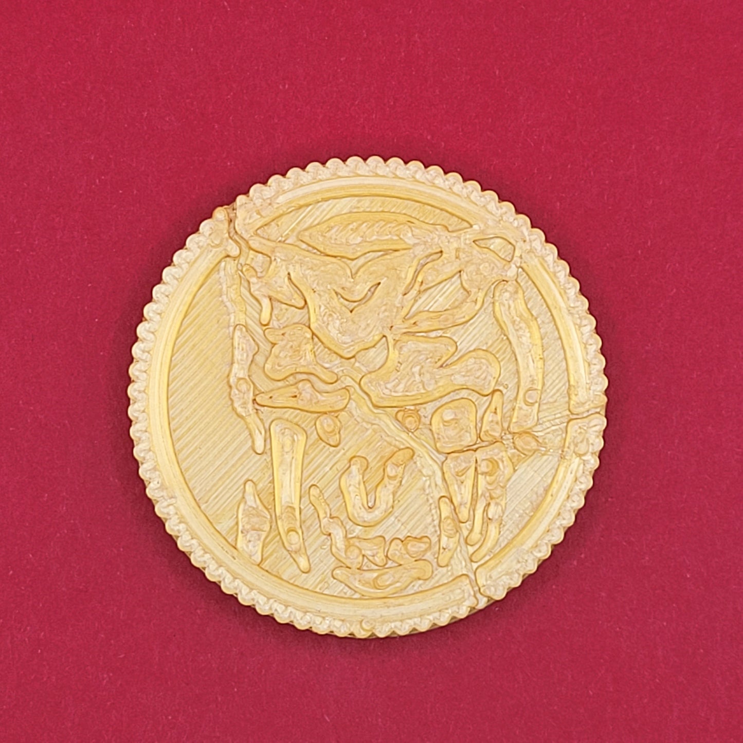 Set #02: Damaged Mighty Morphin' Power Rangers | 3D Printed Power Coins