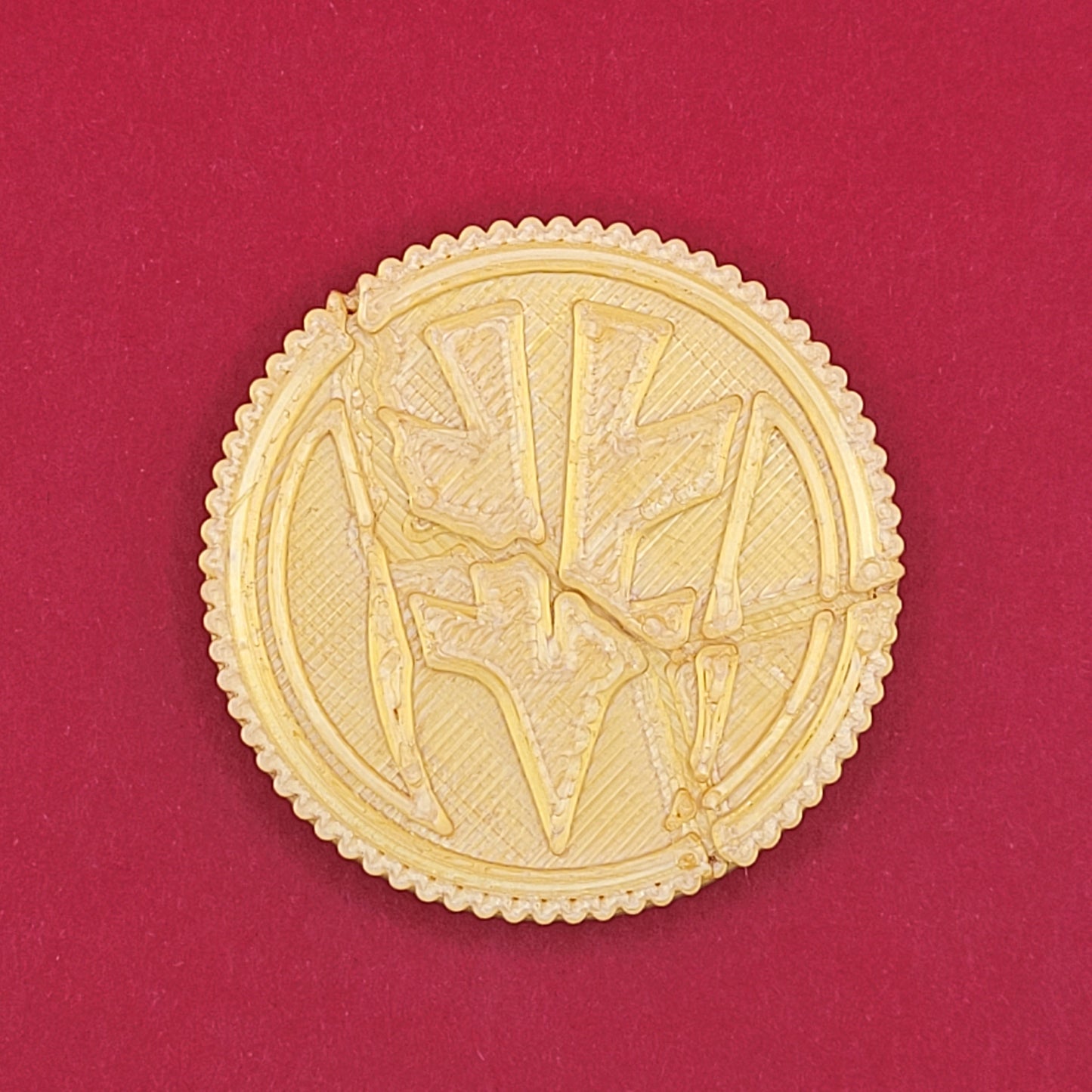 Set #02: Damaged Mighty Morphin' Power Rangers | 3D Printed Power Coins