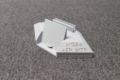 Credit Stand | 3D Printed Galaxy's Edge Display