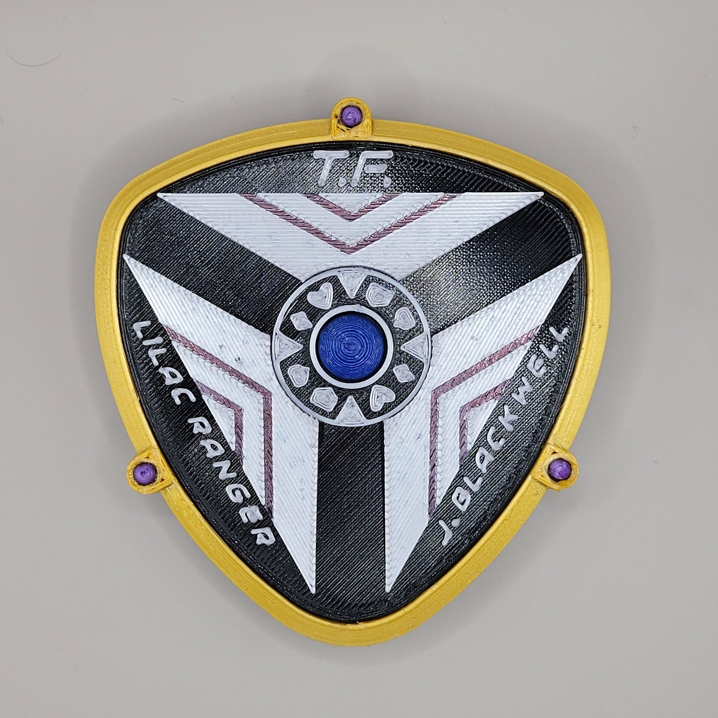 Time Force Officer Badge | 3D Printed Time Force Prop