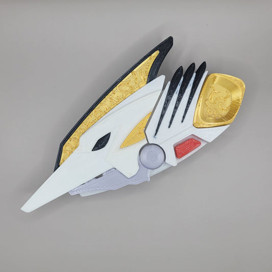 White Drago Morpher | 3D Printed Dino Thunder Morpher