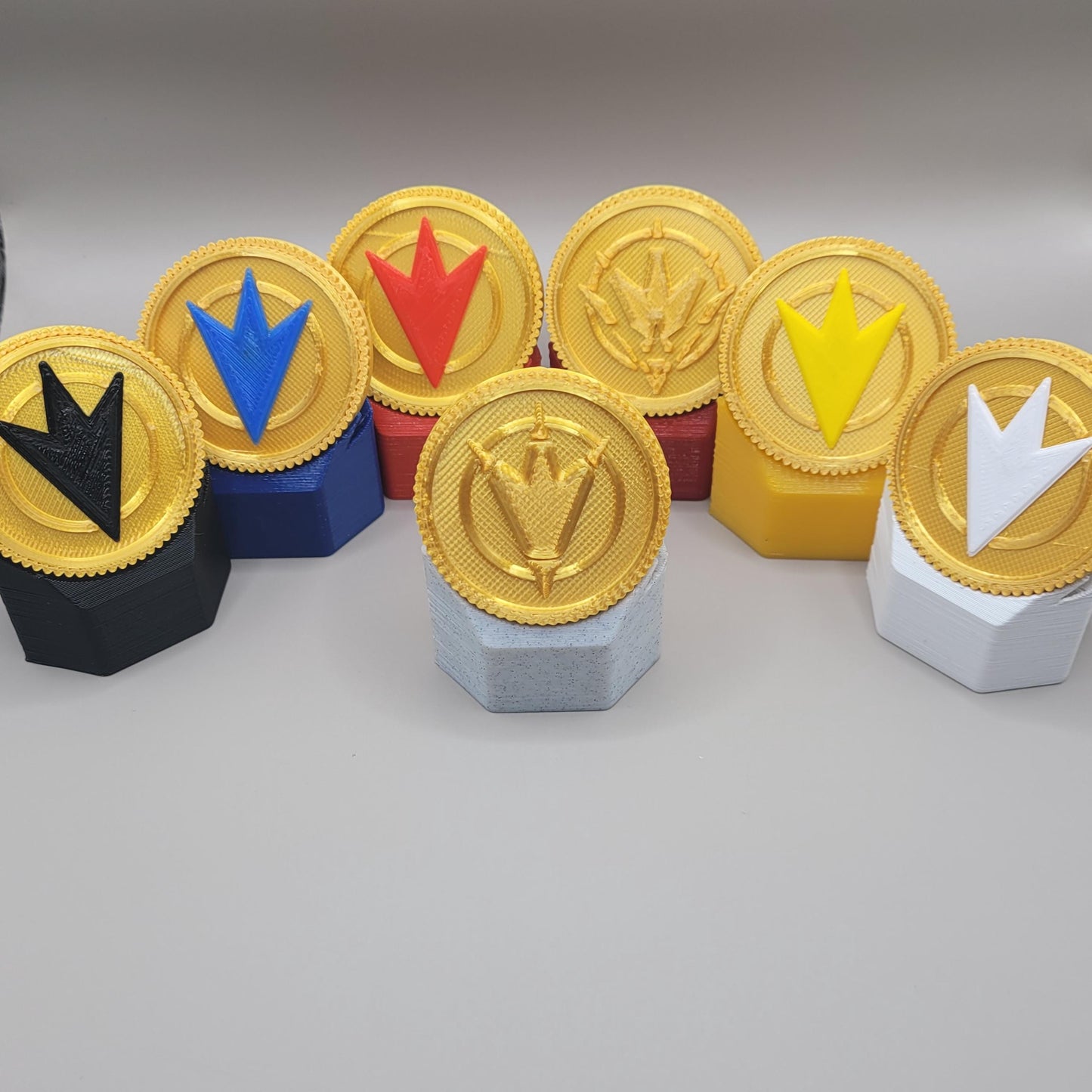 Power Coin Stand | 3D Printed Power Ranger Display