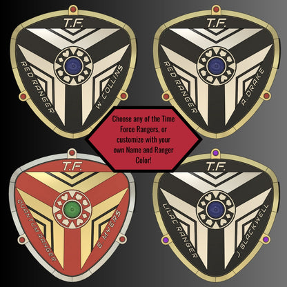 Time Force Officer Badge | 3D Printed Time Force Prop