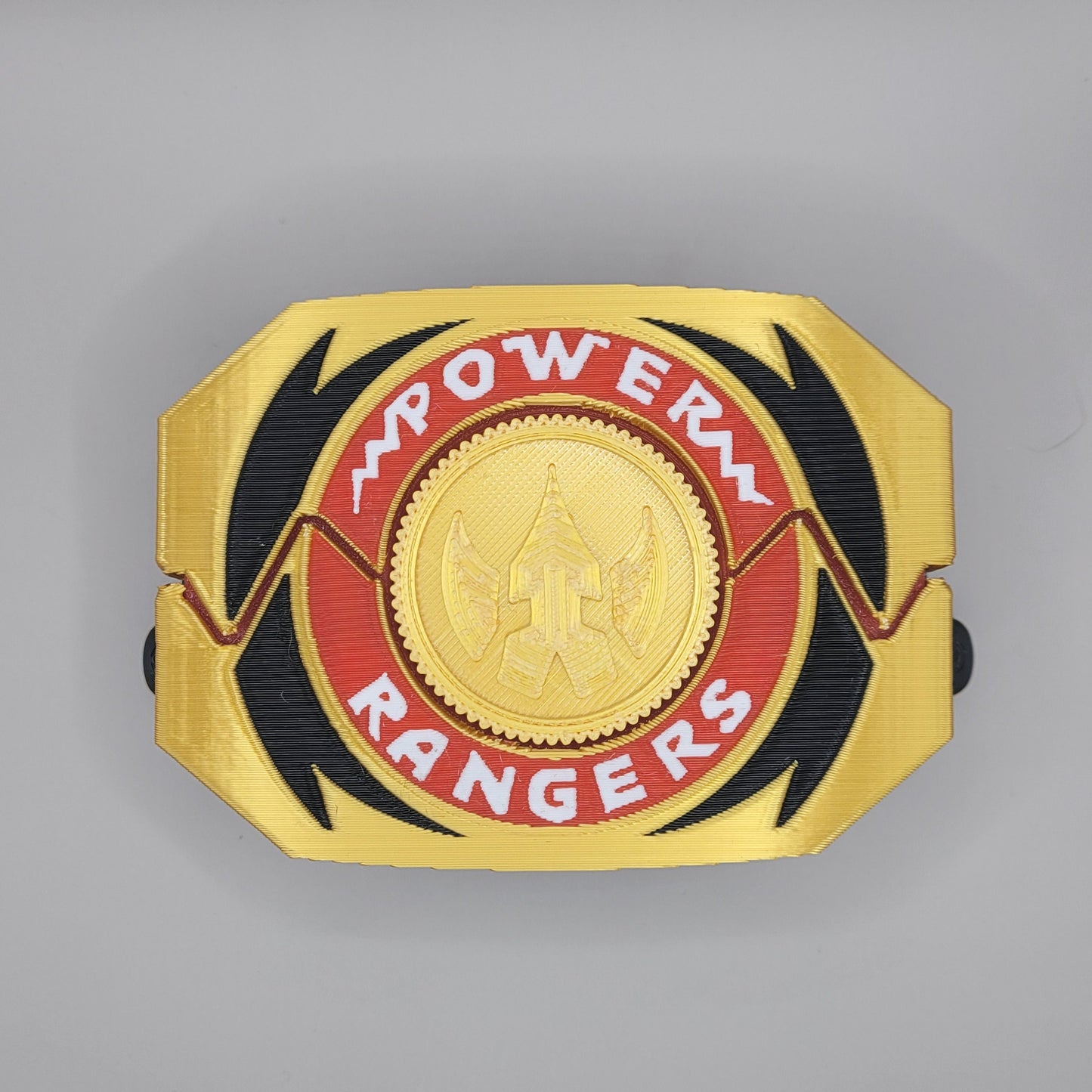Gold Power Morpher | 3D Printed MMPR Morpher