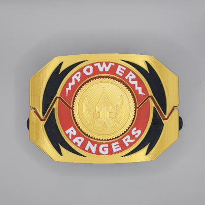 Gold Power Morpher | 3D Printed MMPR Morpher