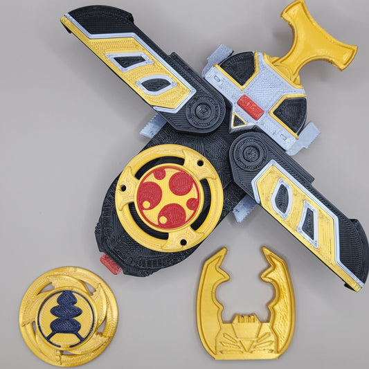 Thunder Morpher | 3D Printed Ninja Storm Morpher