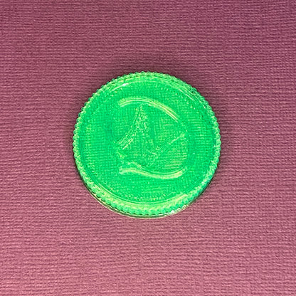 Set #09B: Psycho Rangers | 3D Printed Power Coins