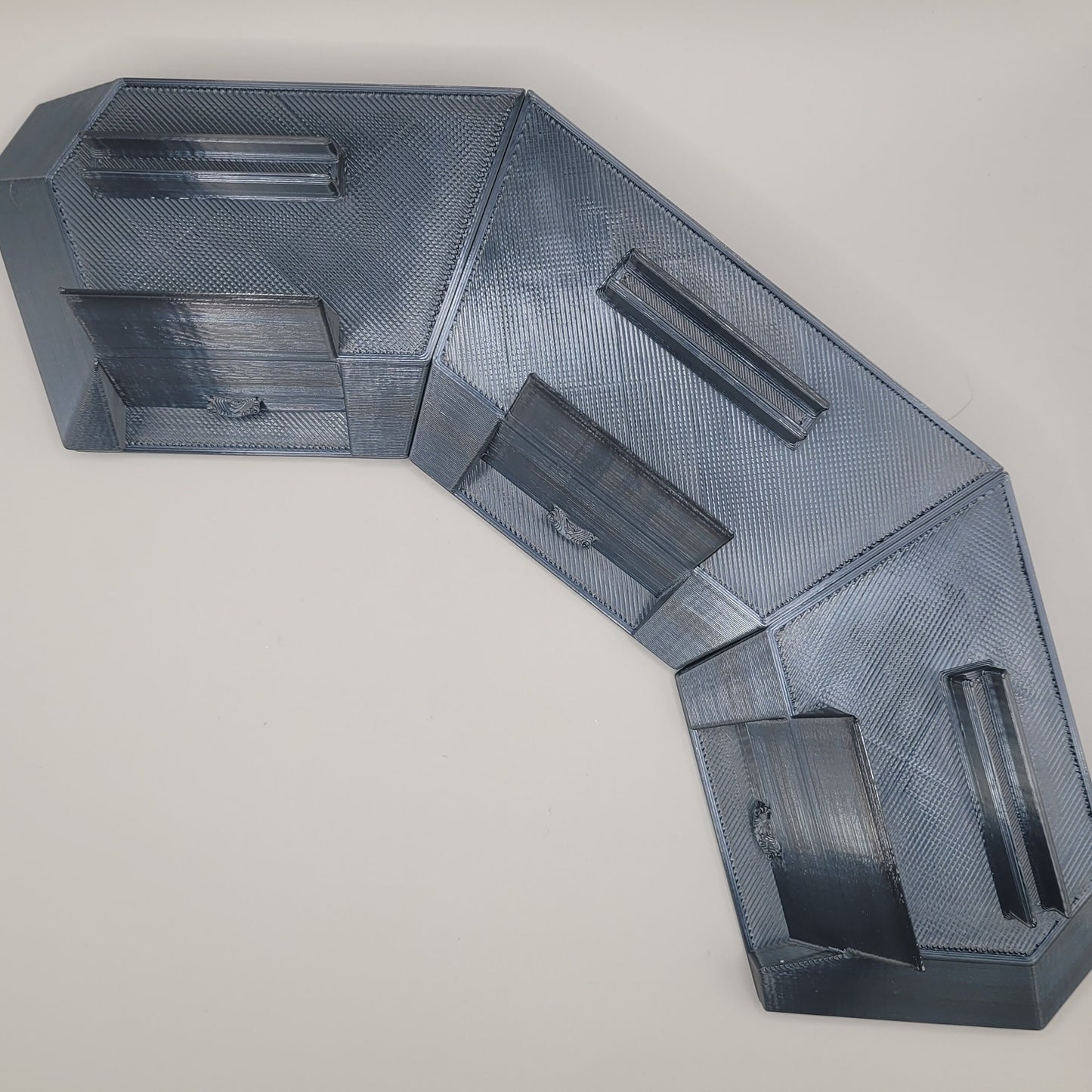 Triple Credit Stand | 3D Printed Galaxy's Edge Display