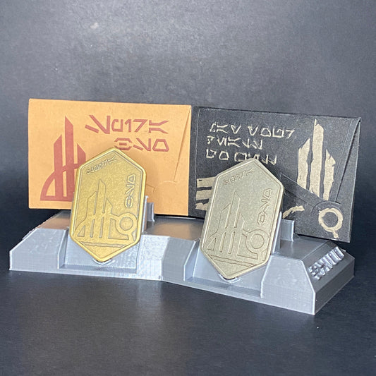 Twin Credit Stand | 3D Printed Galaxy's Edge Display