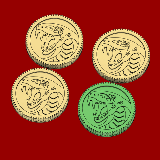 Custom Order for Taylor A | 3D Printed Power Coins