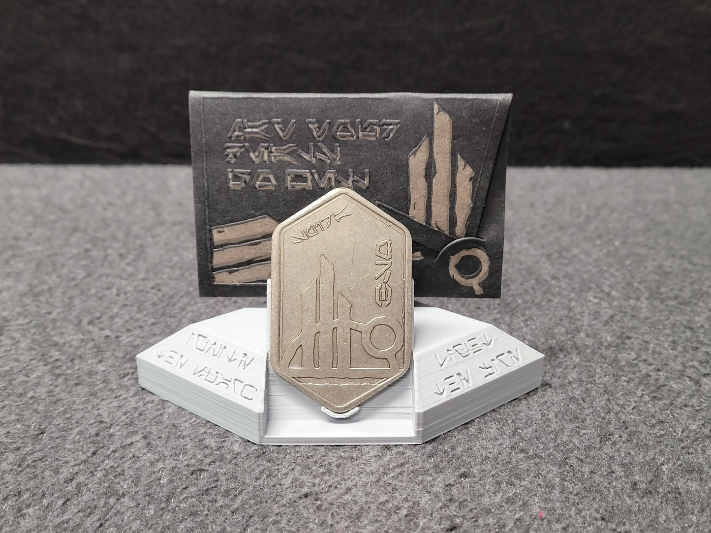 Credit Stand | 3D Printed Galaxy's Edge Display