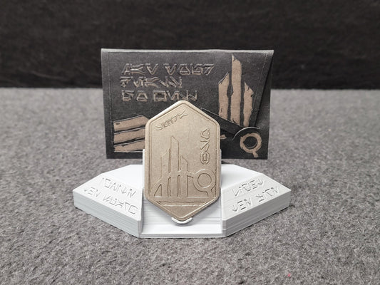 Credit Stand | 3D Printed Galaxy's Edge Display