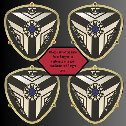 Time Force Officer Badge | 3D Printed Time Force Prop