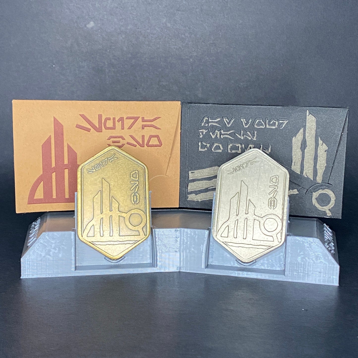 Twin Credit Stand | 3D Printed Galaxy's Edge Display